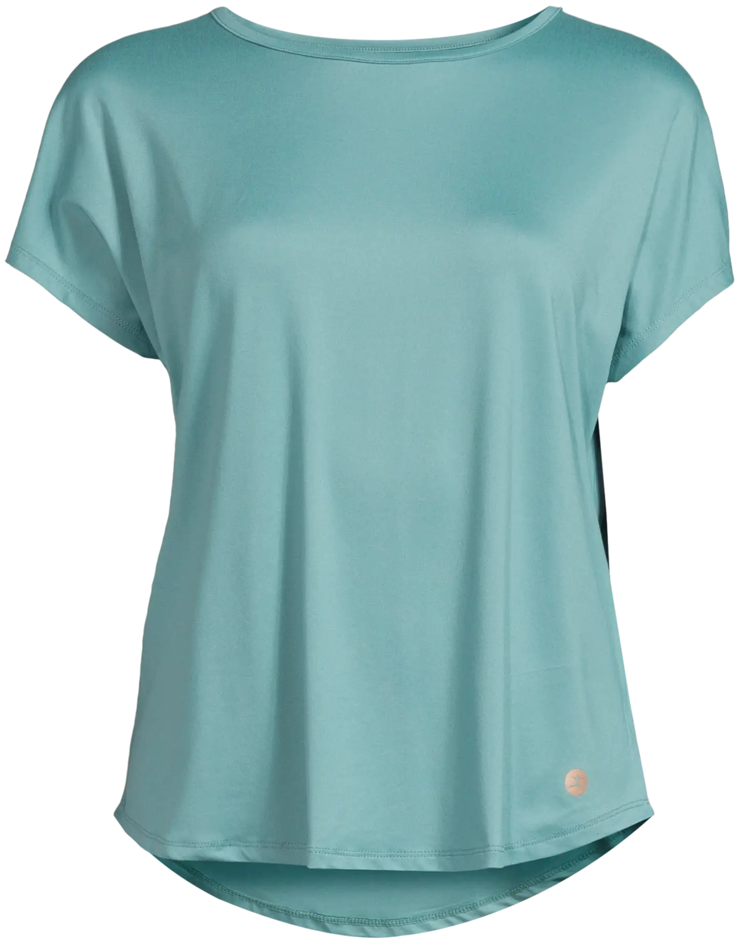 Danskin naisten lyhythihainen treenipaita DPS2606 - Dusty turquoise - 2