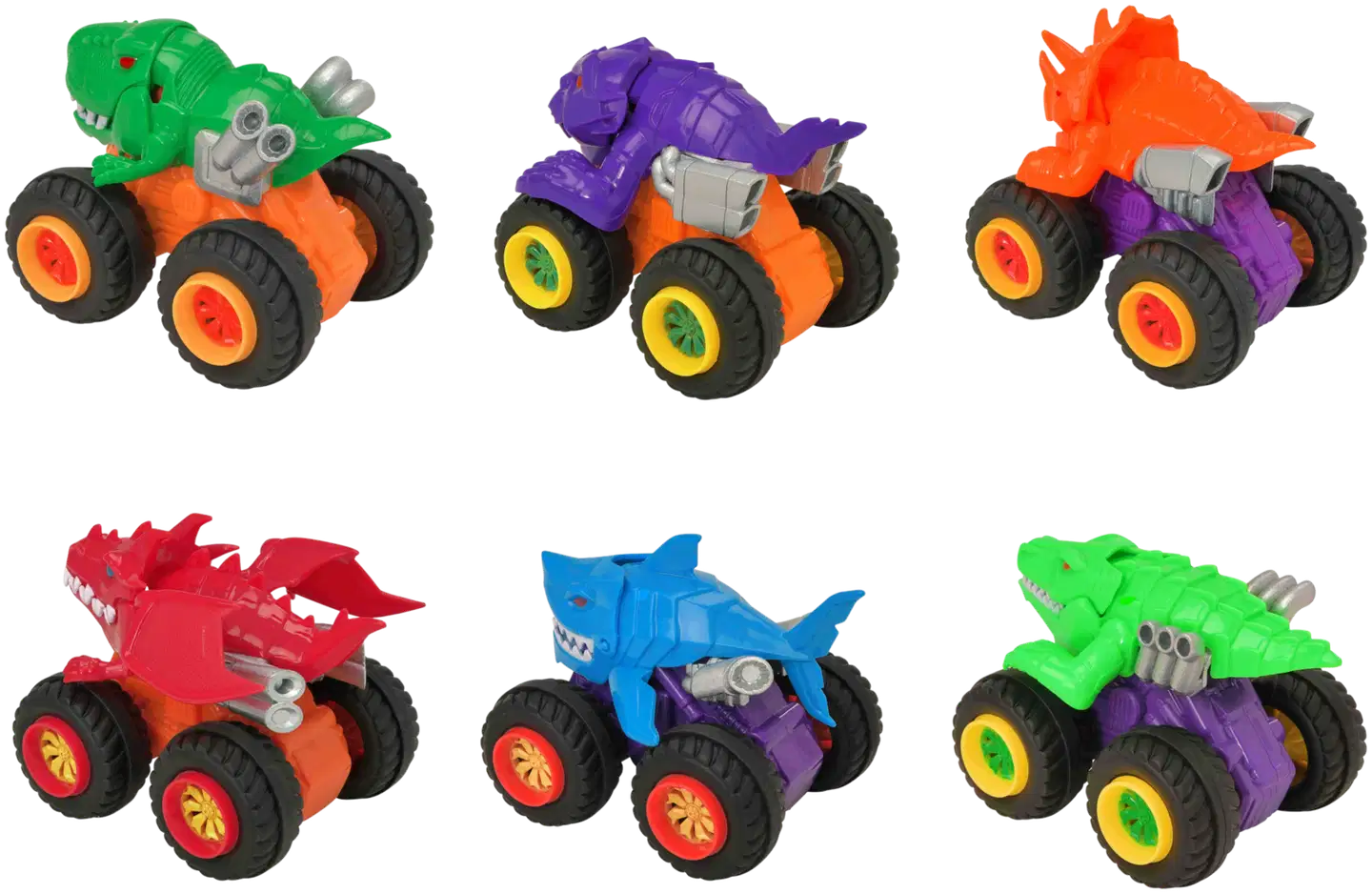 Teamsterz Beast Machiines Power Jaws -pikkuauto - 2