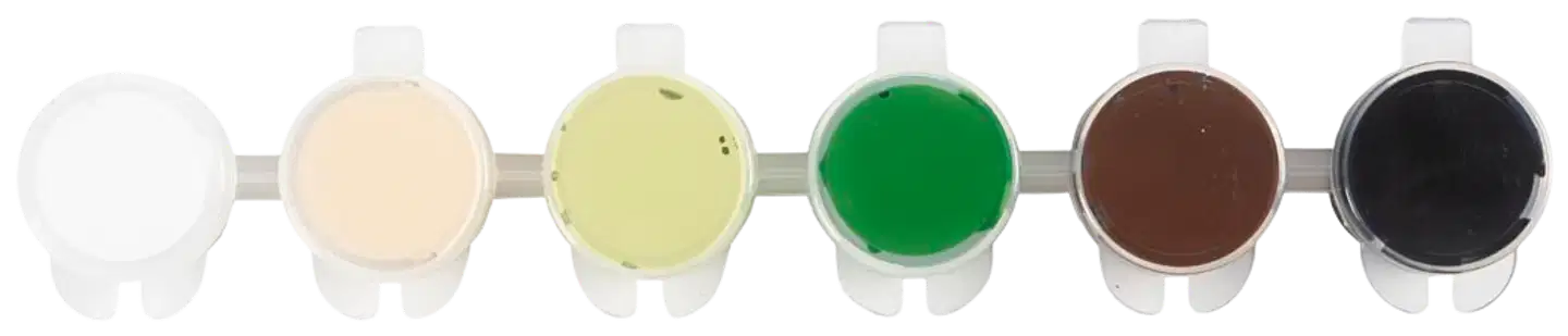 Creativ Company plus color -ask.maali luonnonrusk. 6x5ml - 5