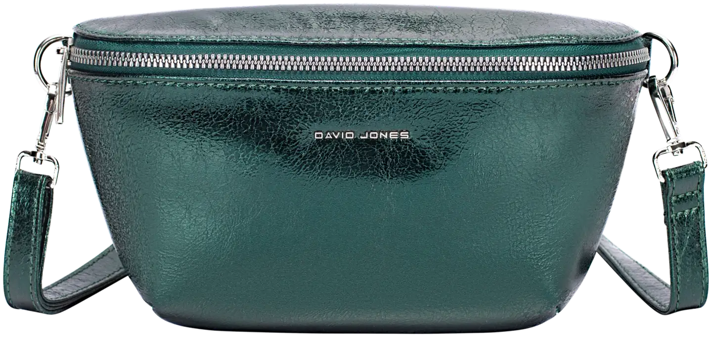 David Jones naisten crossbody juhlalaukku CM7171 - D.green