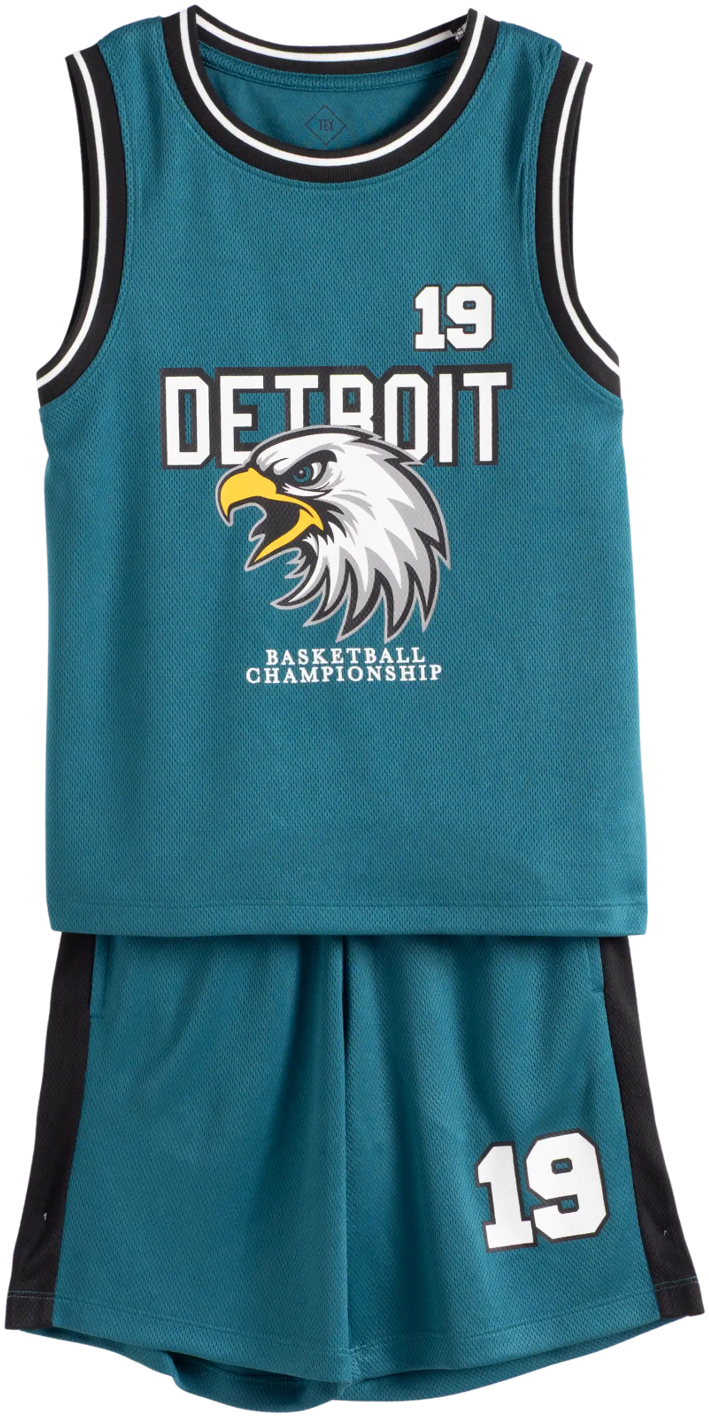 TEX lasten shortsisetti Detroit I276353 - Green - 3