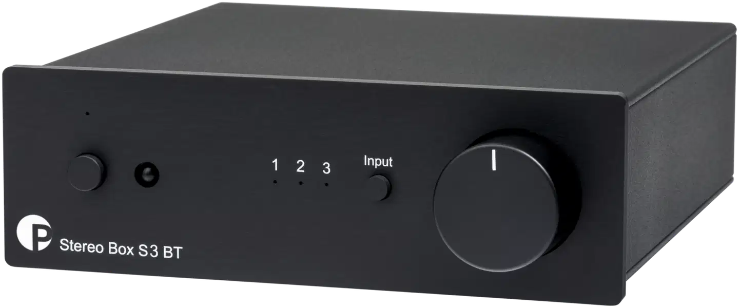 Pro-Ject Stereovahvistin Stereo Box S3 BT musta