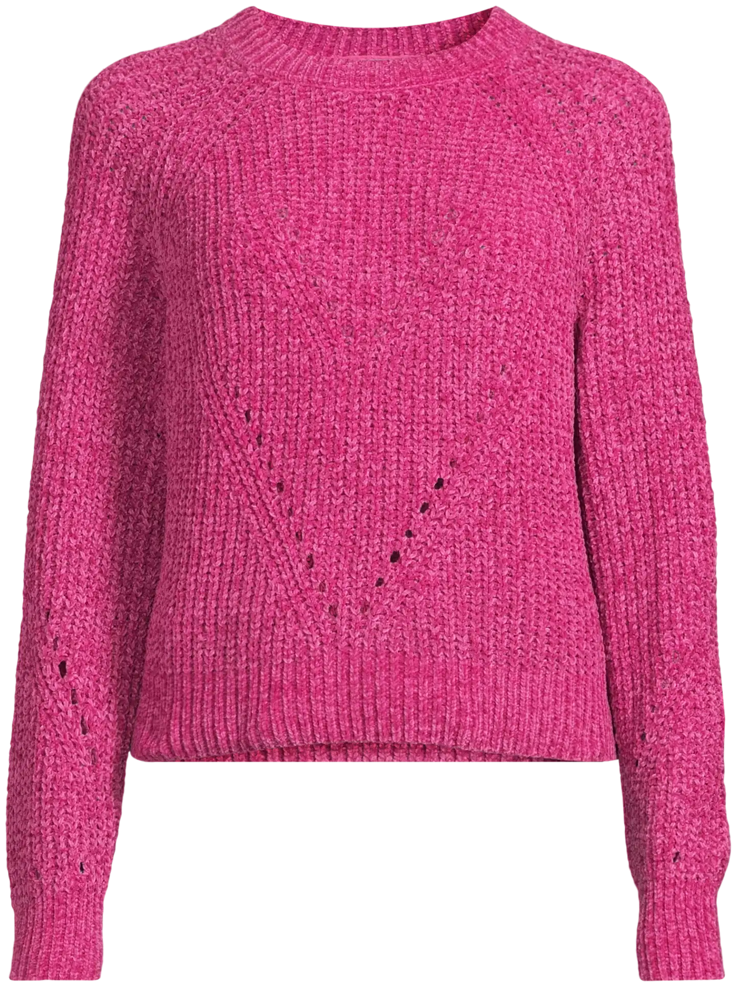 WKLY. naisten neulepusero chenille 213W280253 - Cashmere Rose - 2