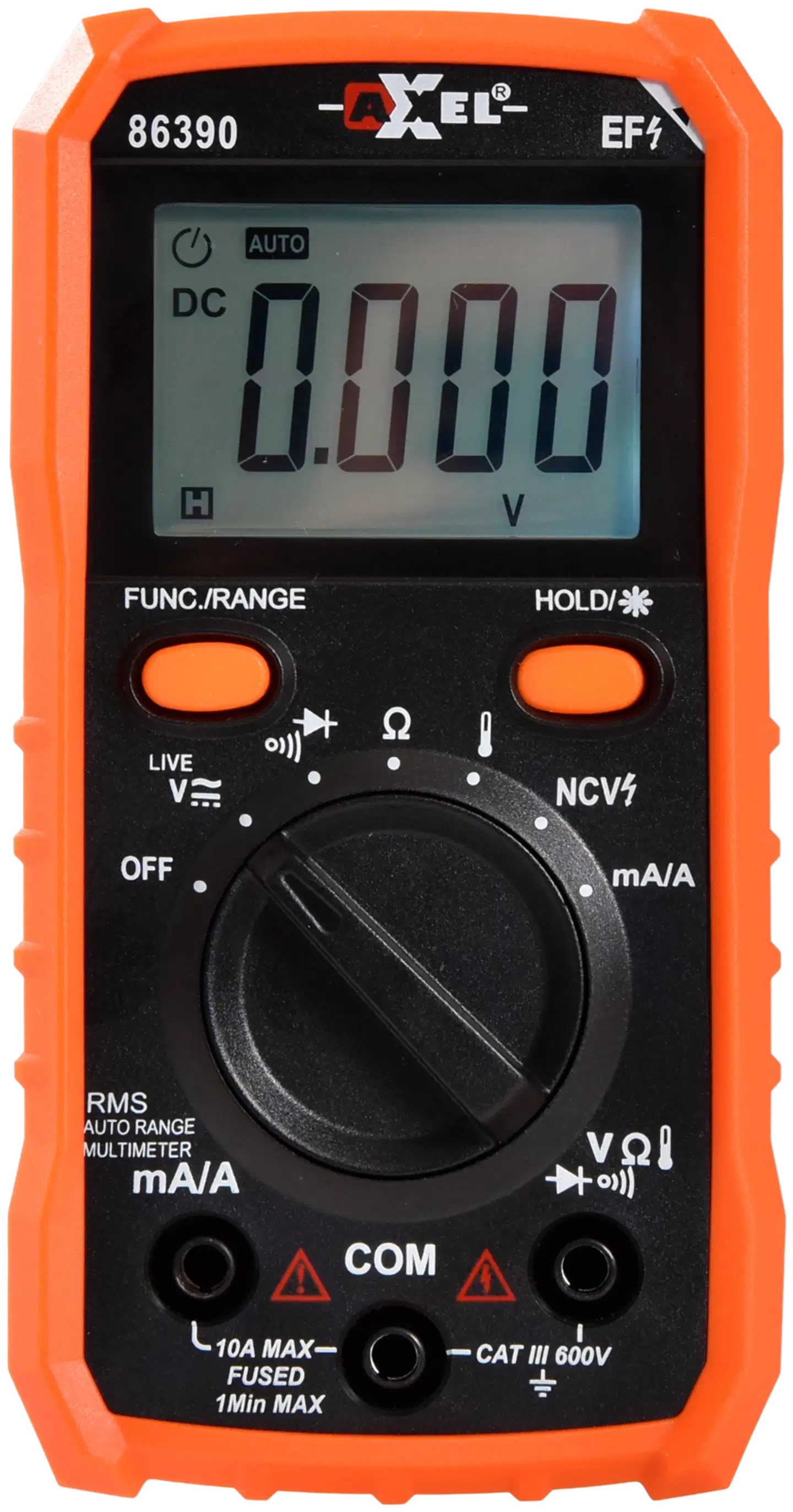 Axxel TRMS-yleismittari 600 V 10 A lämpötilamittauksella - 2