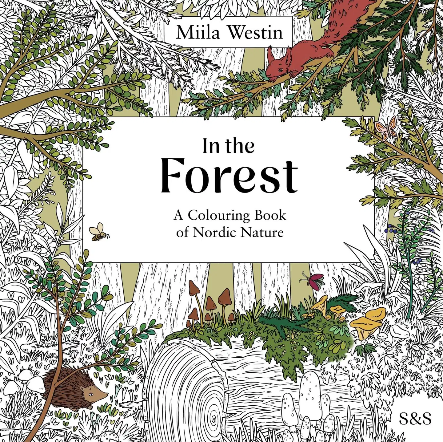 In the Forest - A Colouring Book of Nordic Nature