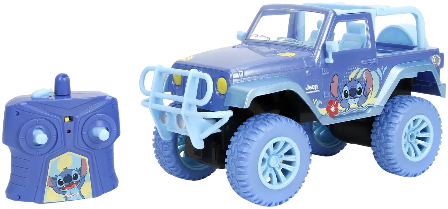 Jada Stitch RC Jeeppi 1:16, 2-kanavainen, 2,4 GHz - 2