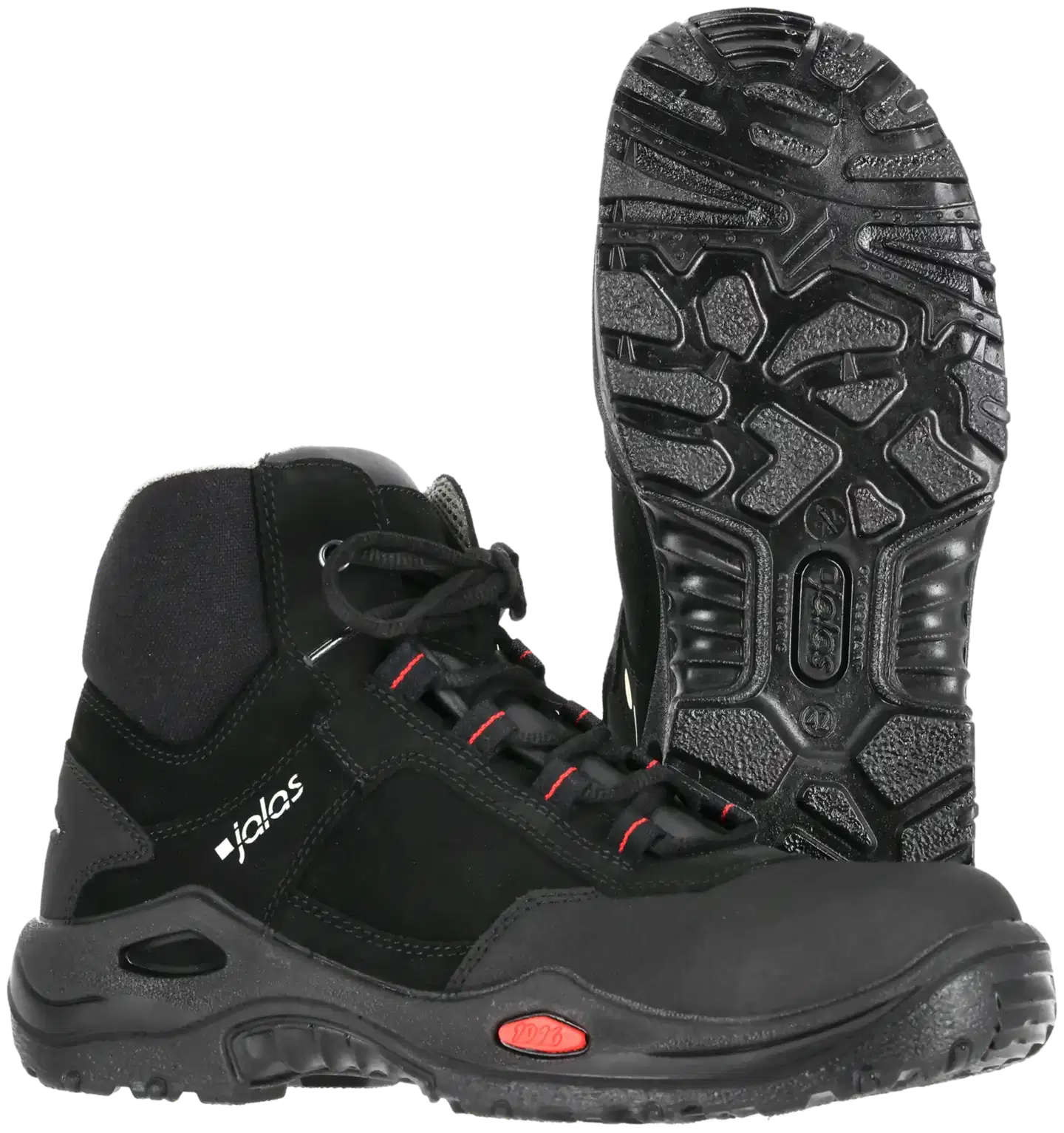 Turvajalkine - Puolikorkea JALAS® 2625 E-SPORT - MUSTA - 1