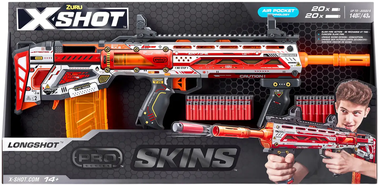 X-Shot leikkiase Skins Pro S1 - 2