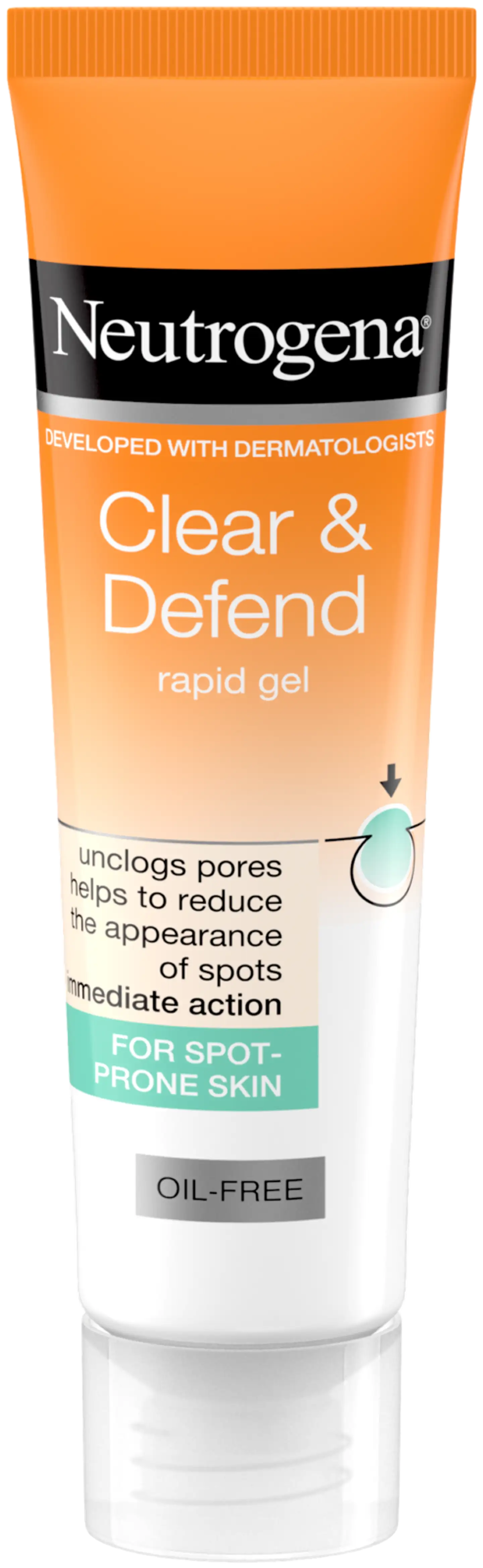 Neutrogena Clear & Defend Rapid Gel täsmähoitogeeli 15 ml - 1