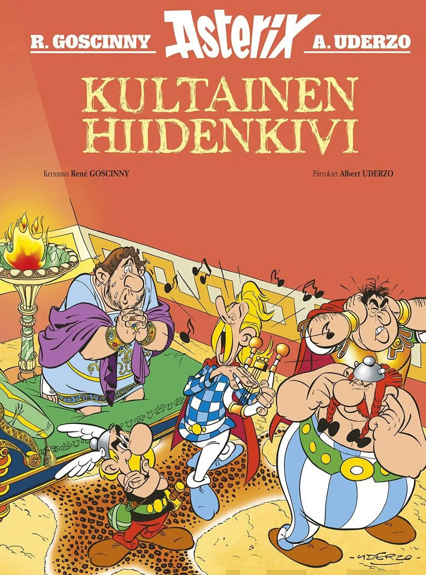 Goscinny, Asterix: Kultainen hiidenkivi