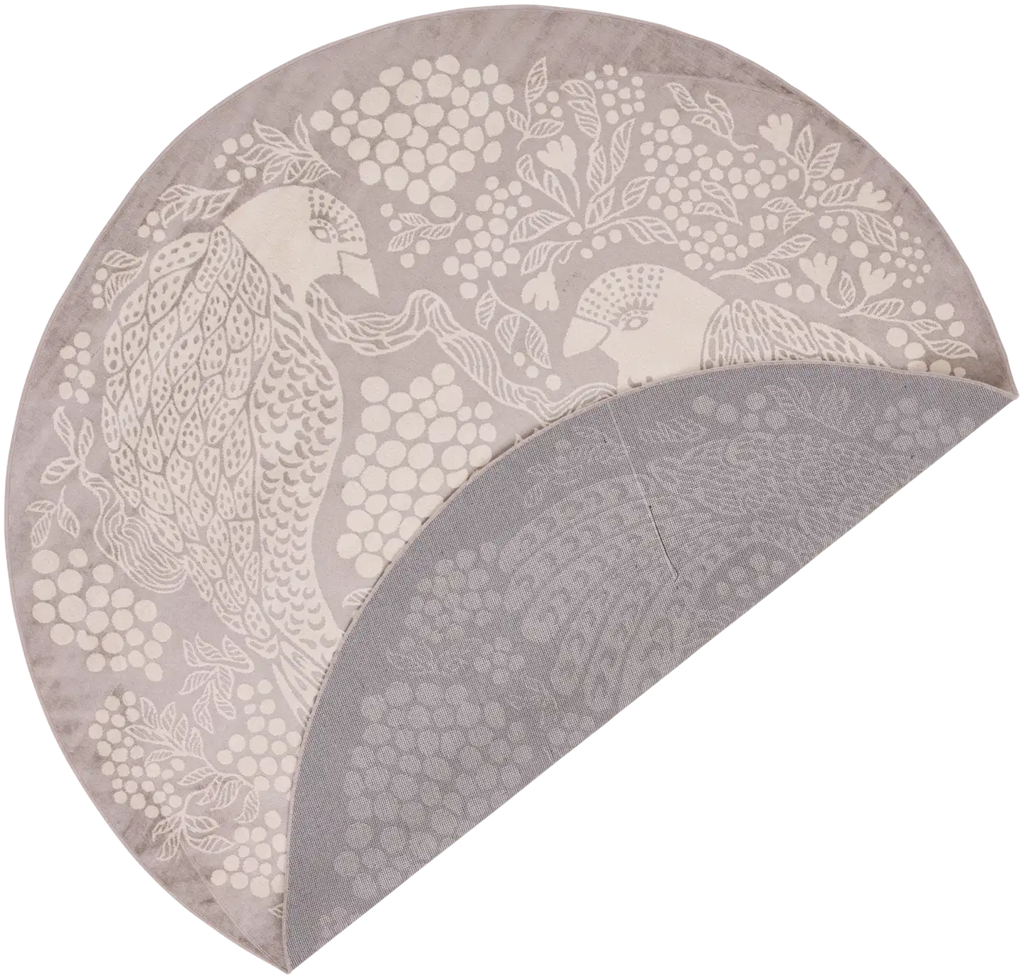 Vallila matto Viserrys  Ø 160 cm whitegrey - 2