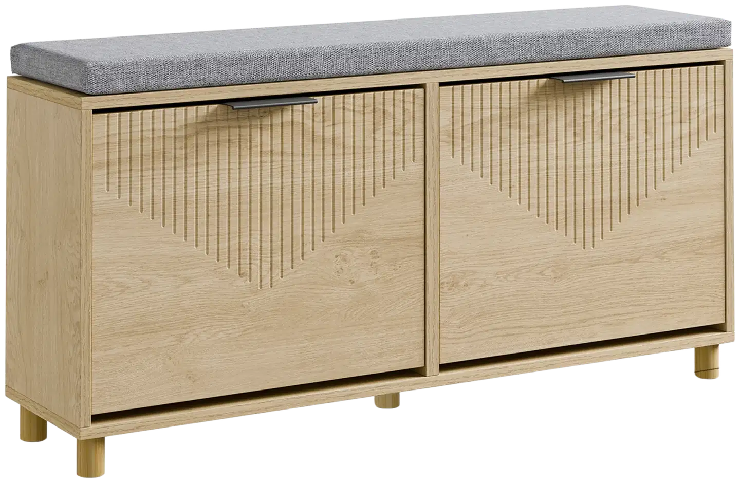 SoBuy kenkäpenkki vaalea tammi FSR211-N - 3