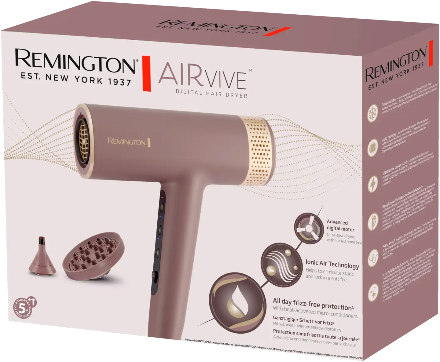 Remington AIRvive™ digitaalinen BLDC hiustenkuivain EC8930 - 8