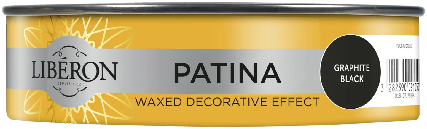 Liberon kalustevaha Patina 150 ml Graphite Black