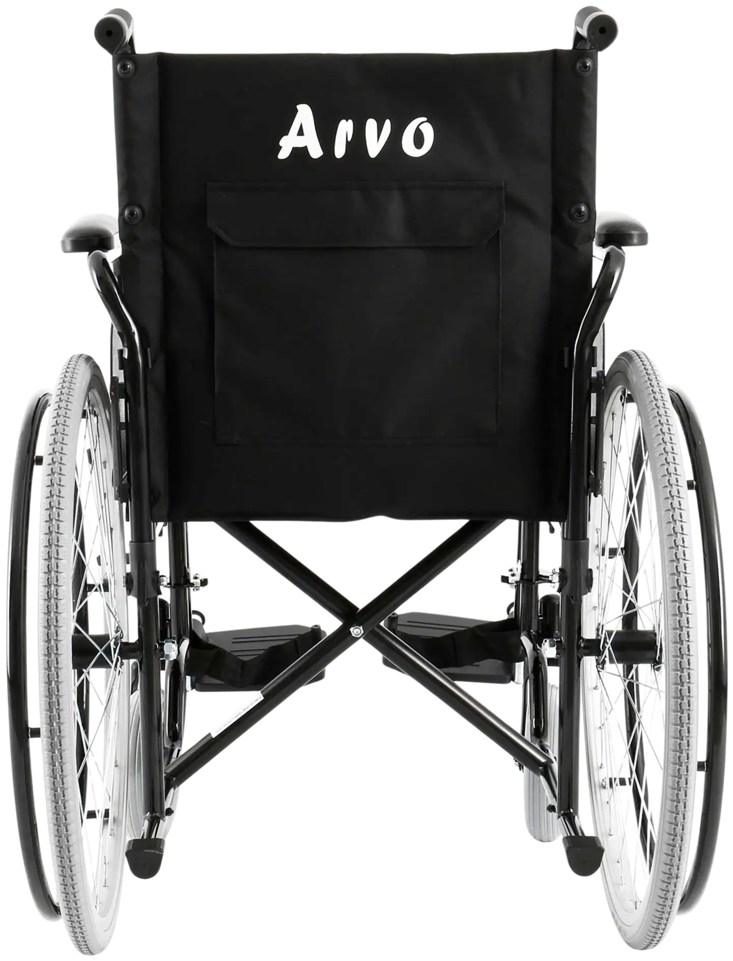 Arvo pyörätuoli basic, musta - 2
