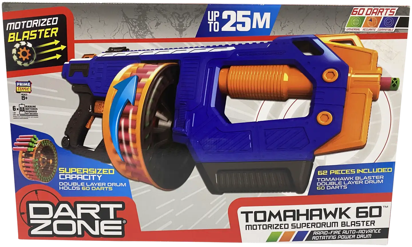 Dart Zone Tomahawk vaahtomuoviammusase - 1