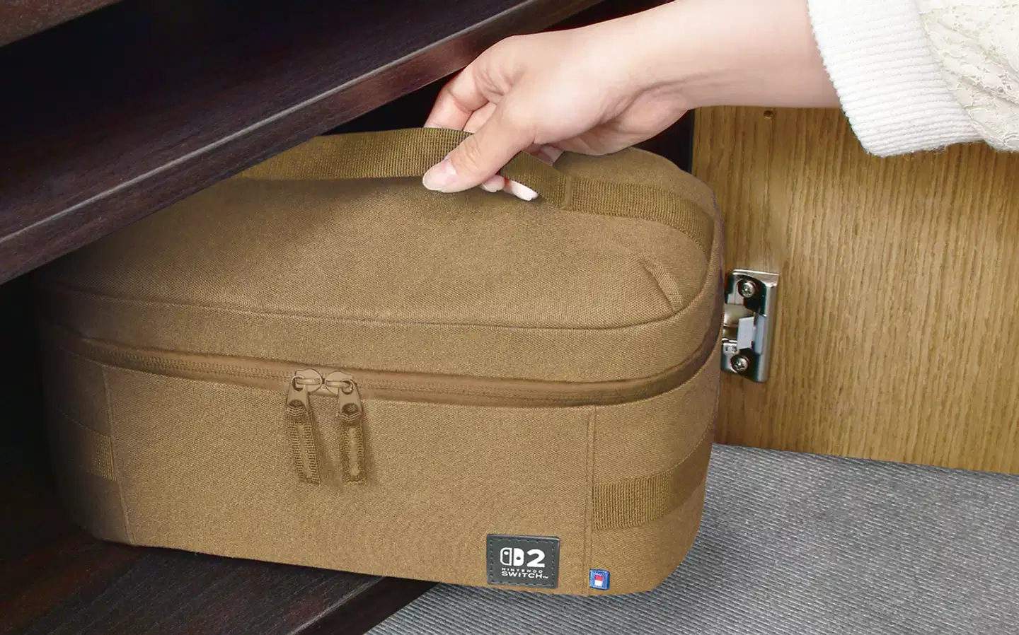 Compact Carry All Switch 2 suojalaukku, sand - 3