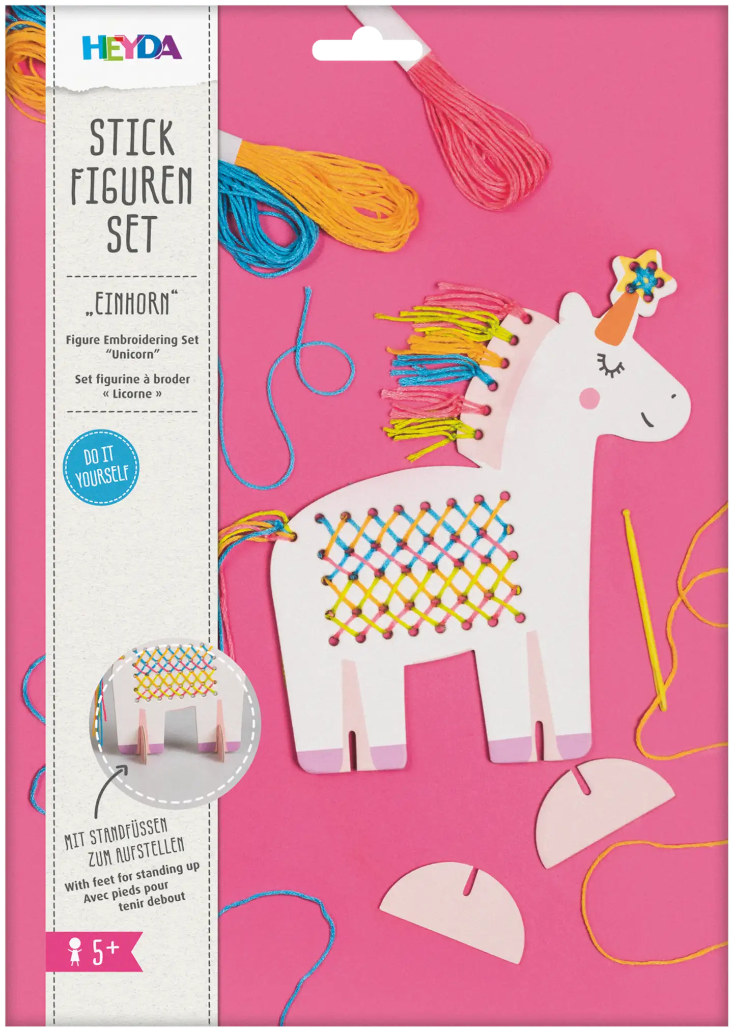 Hahmokirjontasetti lapsille, Yksisarvinen - 1