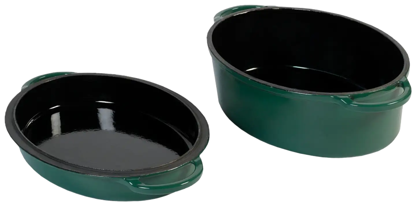 Big Green Egg pata ovaali Green Dutch Oven 5,2 l - 1