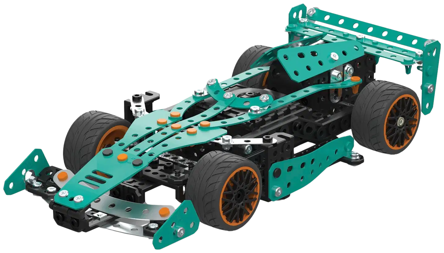 Meccano 2-in-1 Hypercar ja F1 -rakennussarja - 4