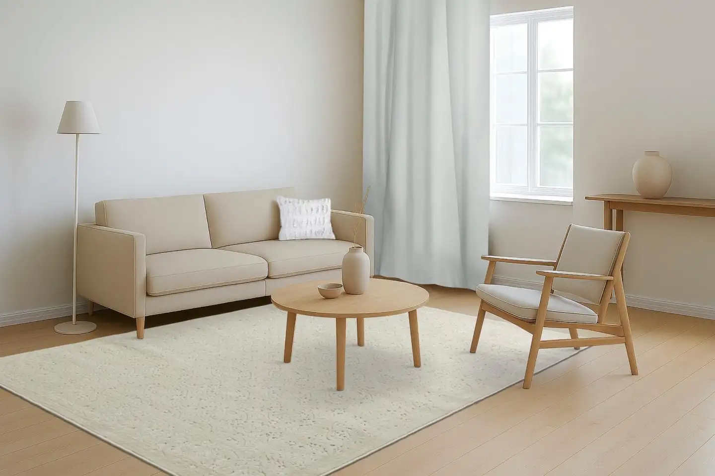 House pimennnysverho Aurora 140 x 250 cm - WHITE - 3