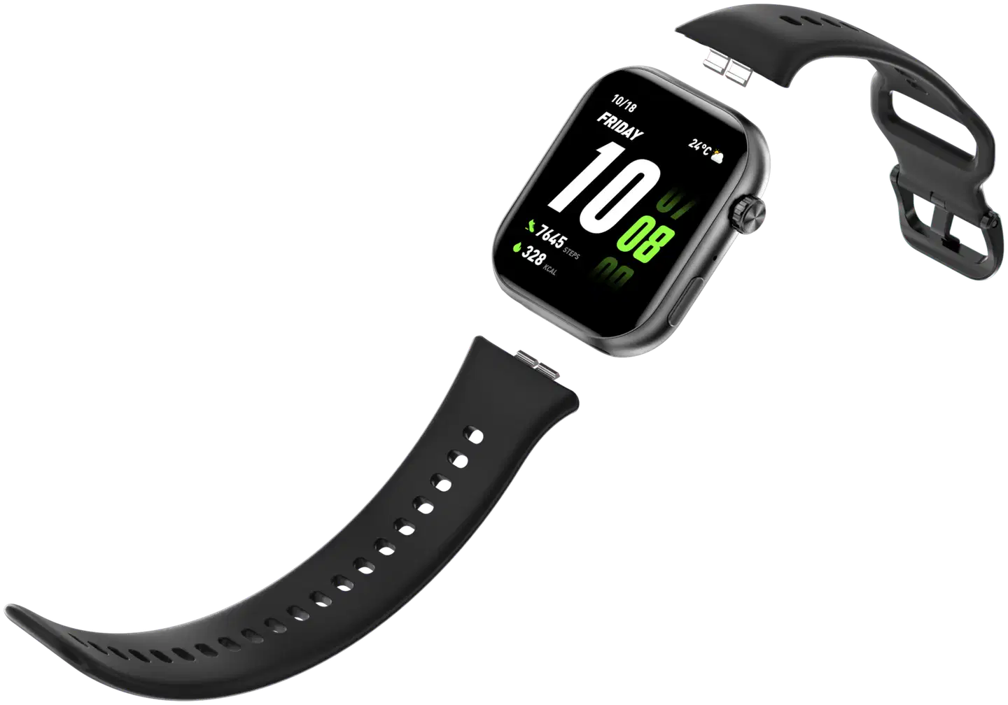 HONOR Choice Watch 2i-älykello, musta - 5