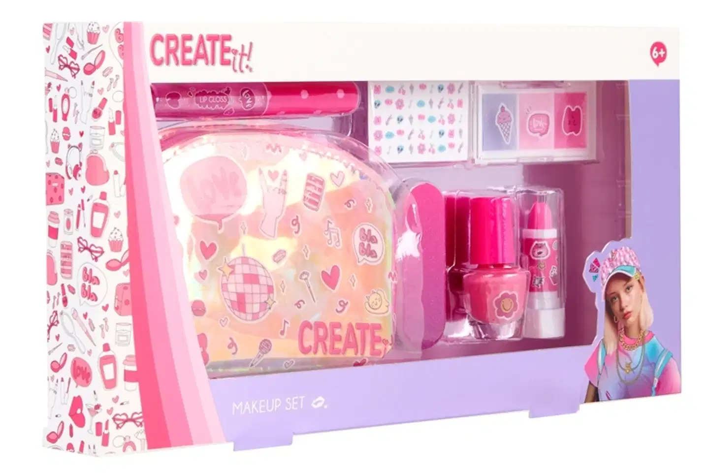 Create It! meikkilahjasetti, 7 osaa - 2