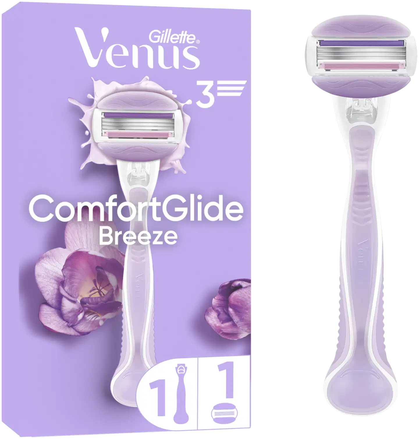 Gillette Venus Comfortglide Breeze ihokarvanajohöylä - 1