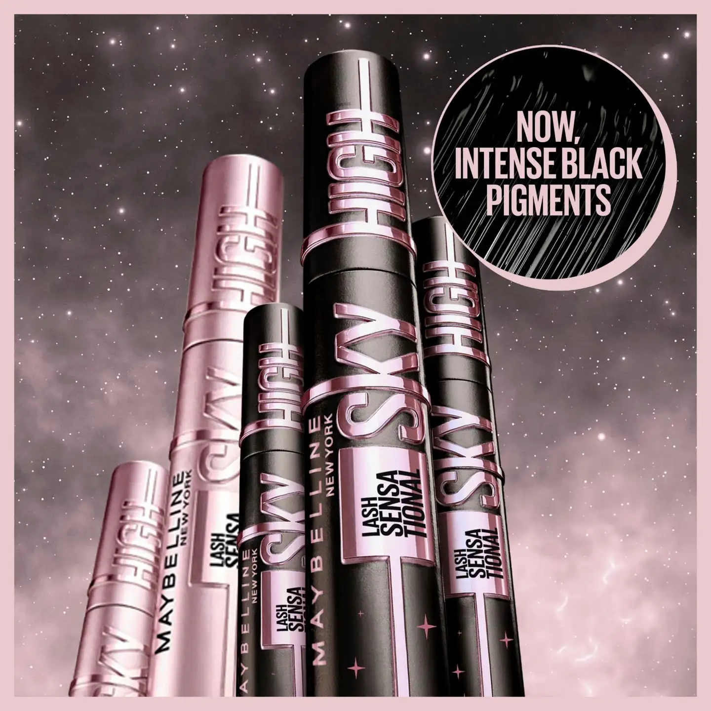 Maybelline New York Lash Sensational Sky High Cosmic Black maskara 7,2 ml - 9