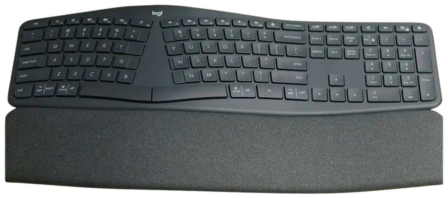Logitech ergonominen näppäimistö Ergo K860 - 9