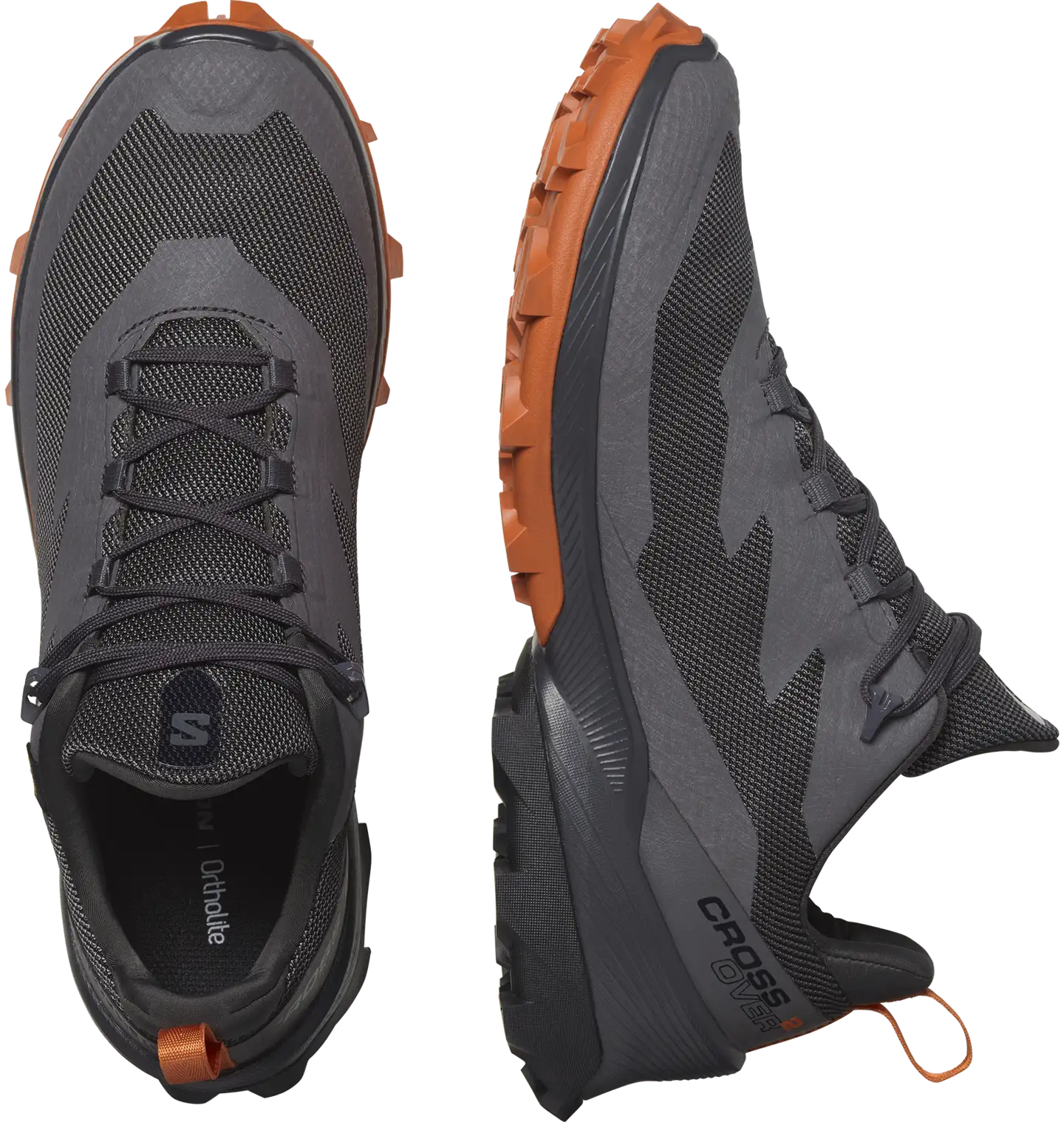 Salomon miesten ulkoilujalkine Cross Over 2 GTX - Magnet/Phantom/Spi - 5