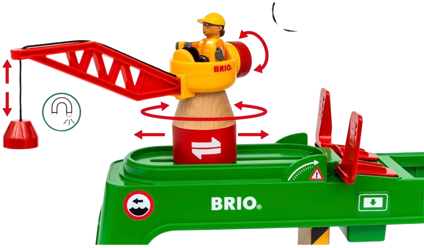 BRIO Konttinosturi - 8