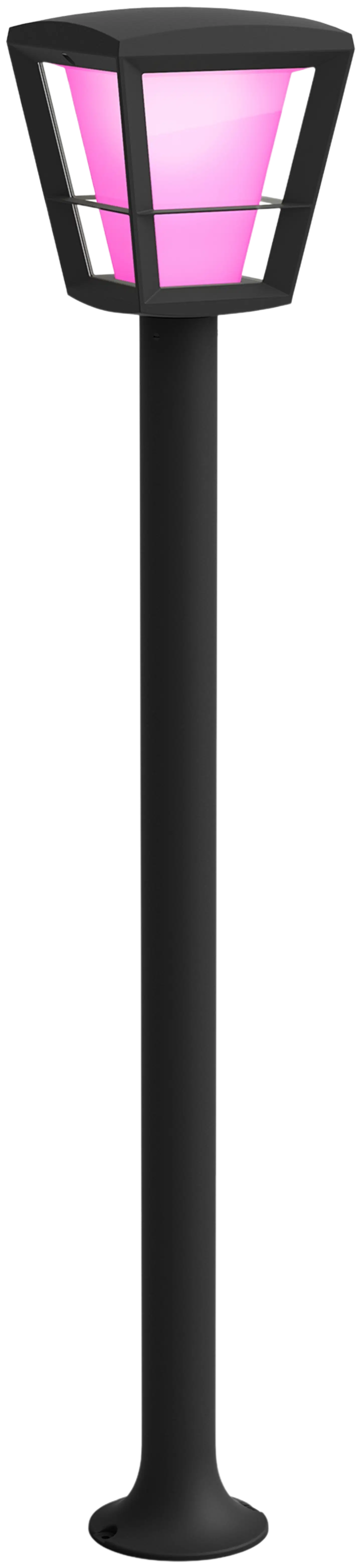 Philips Hue Econic -pylväsvalaisin ulkokäyttöön 15W 2000-6500K 1140LM säädettävä musta - 1