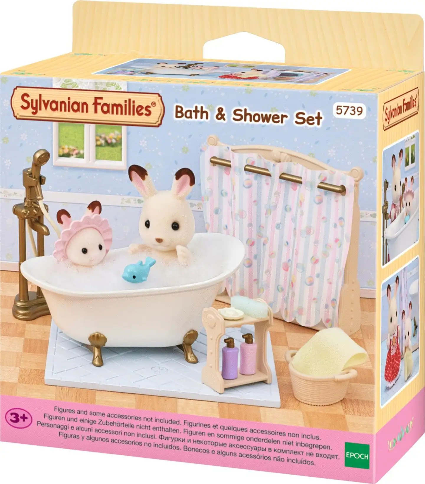 Sylvanian Families Kylpy- ja suihkusetti - 1