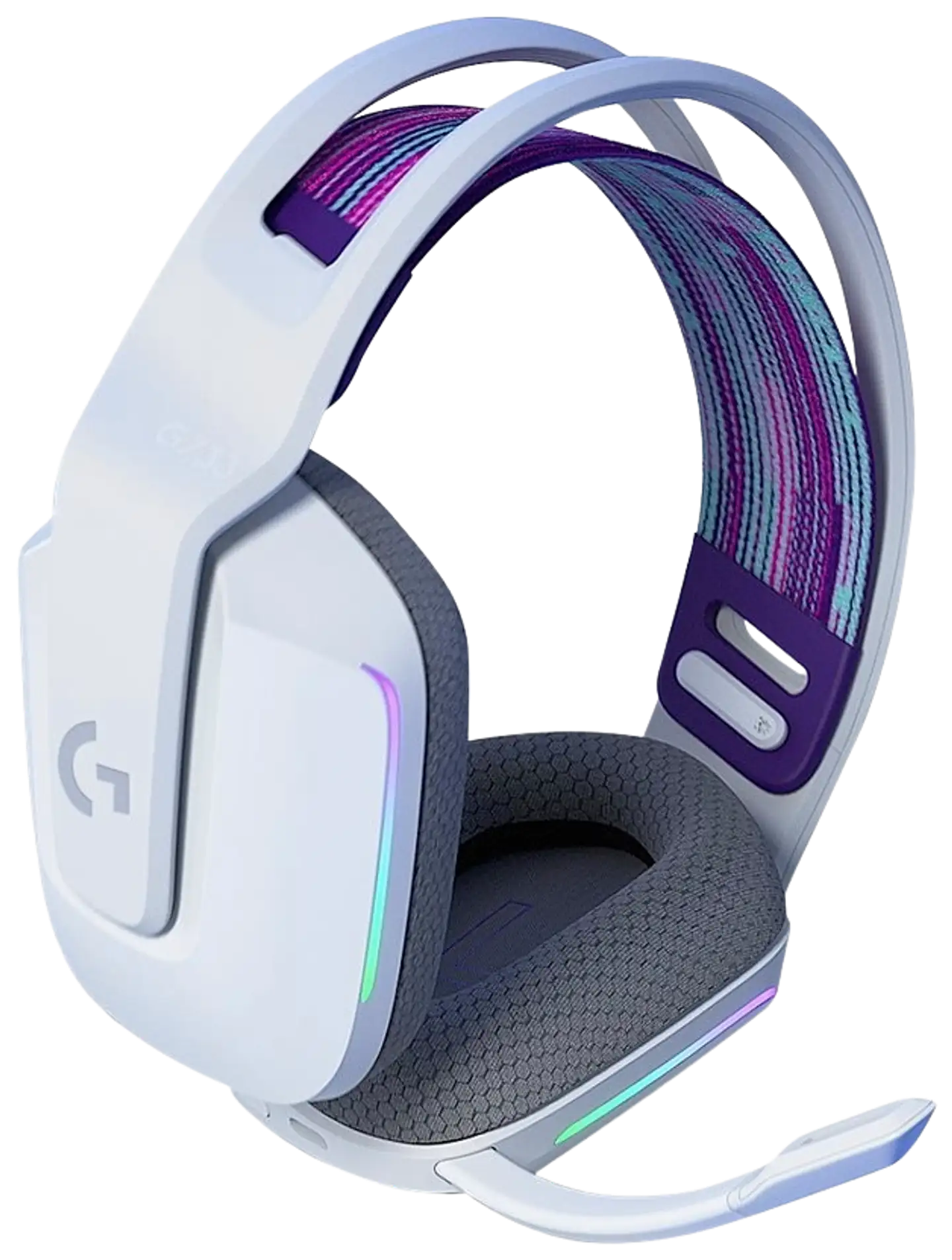 Logitech pelikuuloke Lightspeed G733 valkoinen - 3