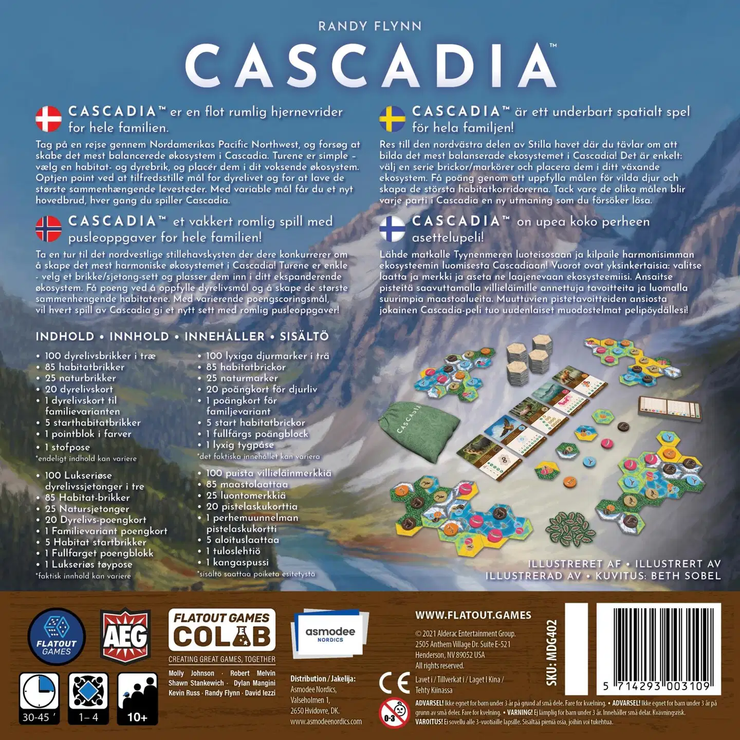 Cascadia Junior -lautapeli - 5