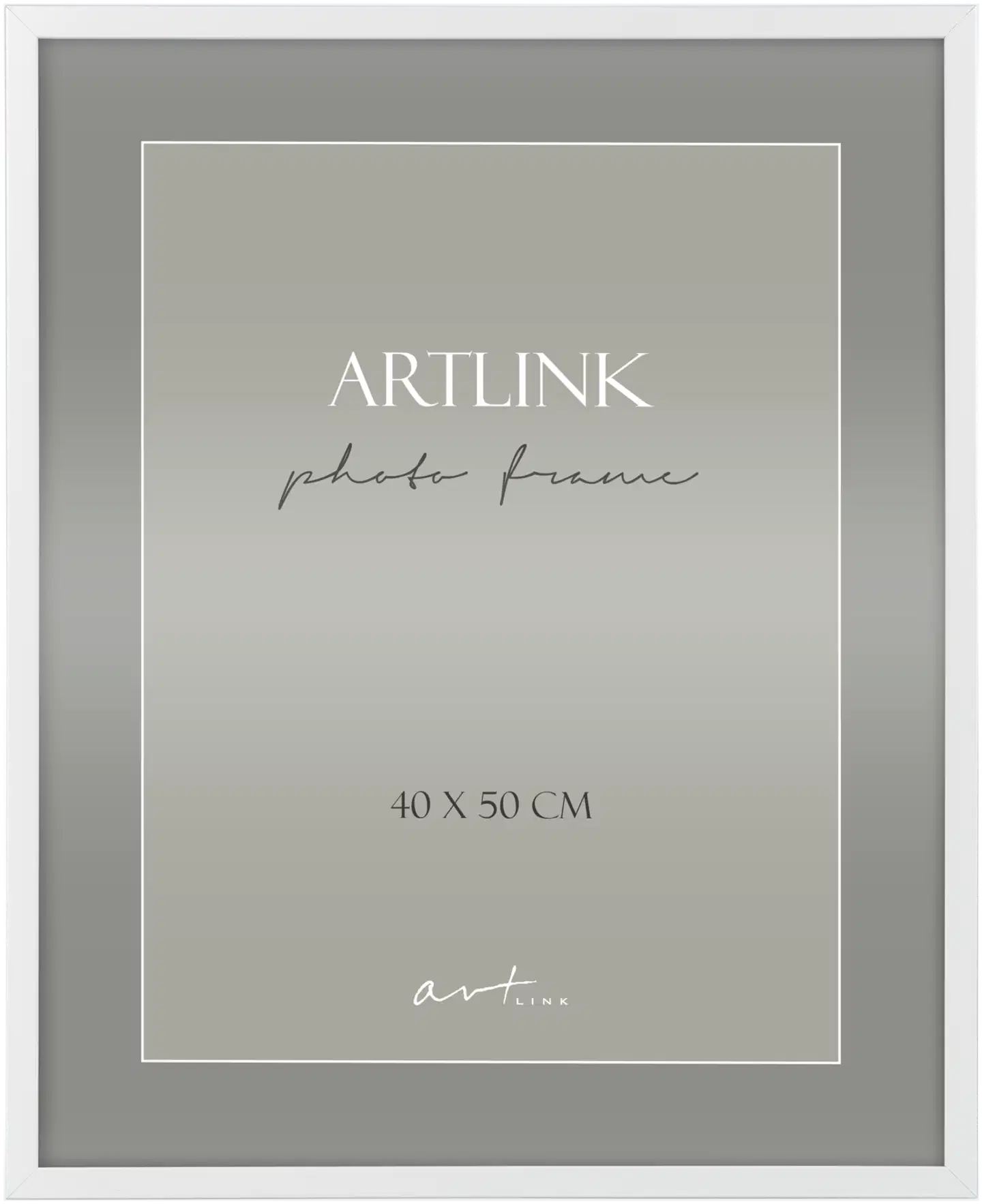 Kuvakehys valkoinen 40x50cm