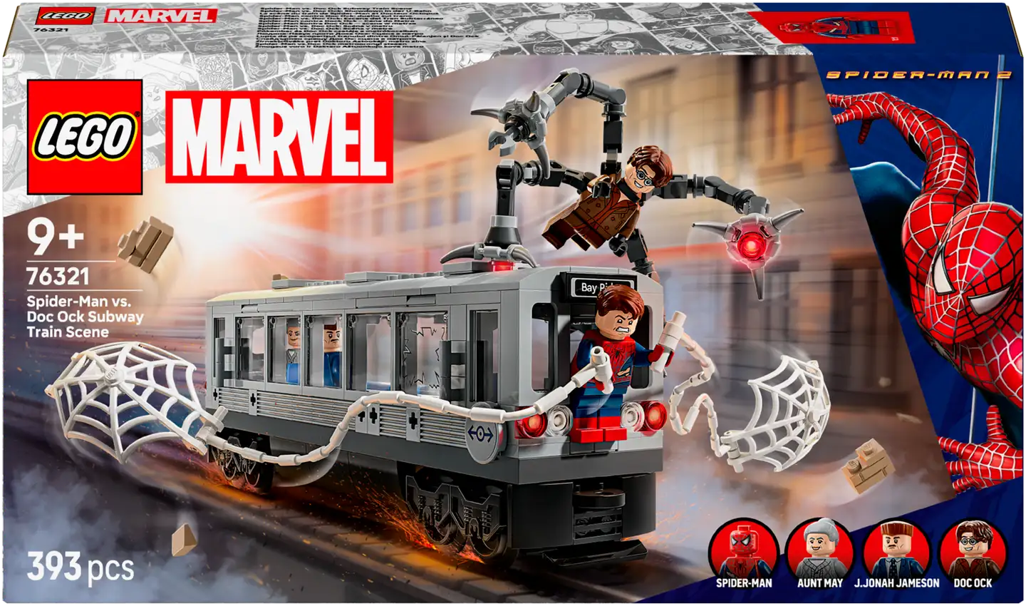 LEGO Super Heroes 76321 Spider-Man vastaan Doc Ock – Taistelu junassa - 2