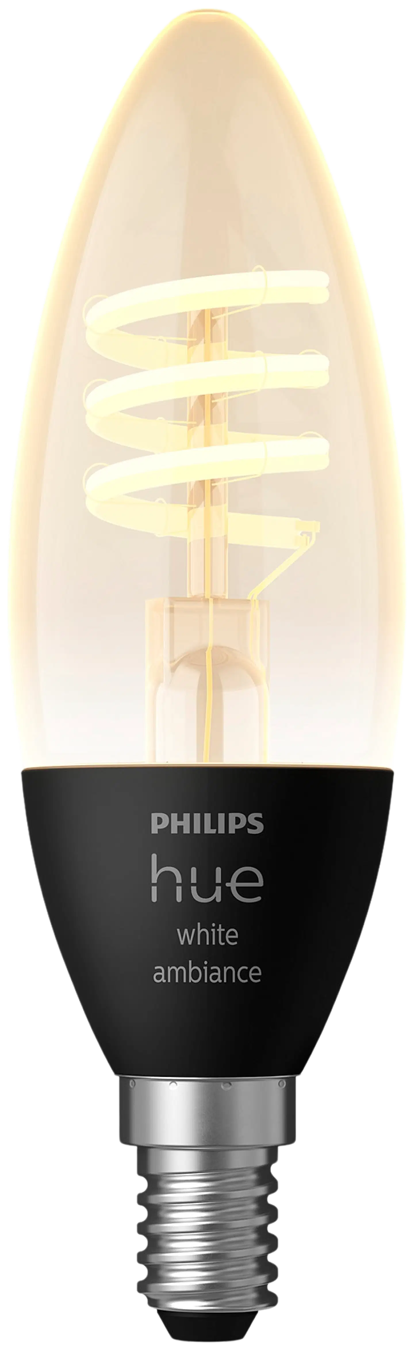 Philips Hue filamentti kynttilälamppu 4.6W E14 2200-4500K 350LM lämmin valkoinen - 1