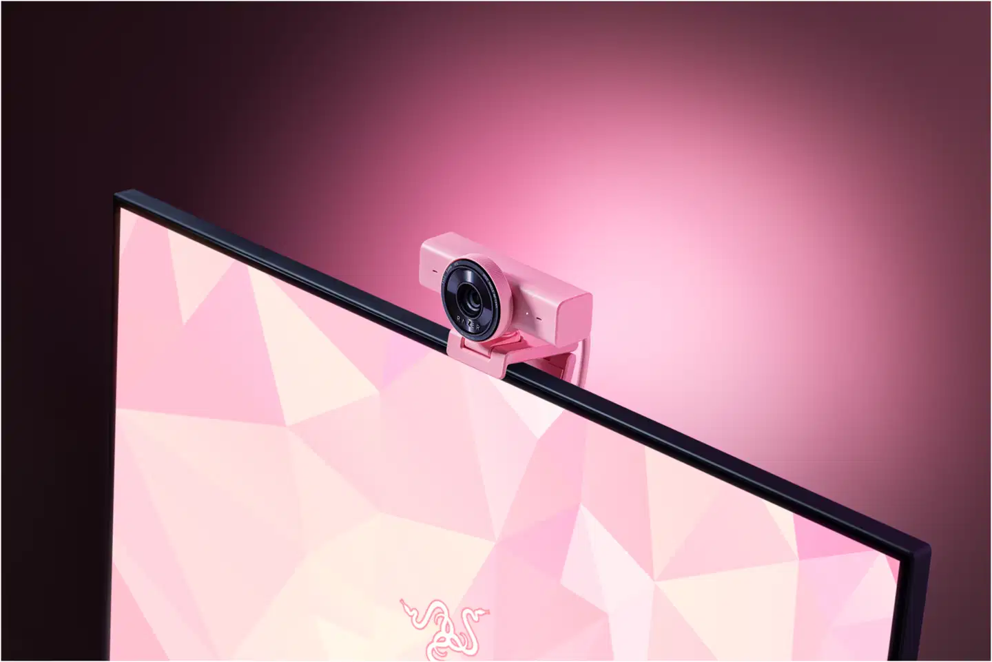 Razer Kiyo V2 X webkamera pinkki - 12