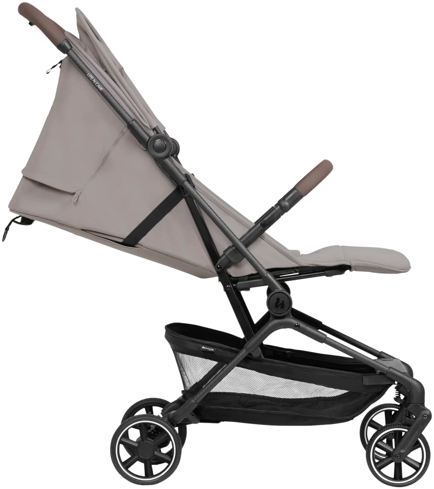 Hauck matkarattaat Lite N Care beige - 5