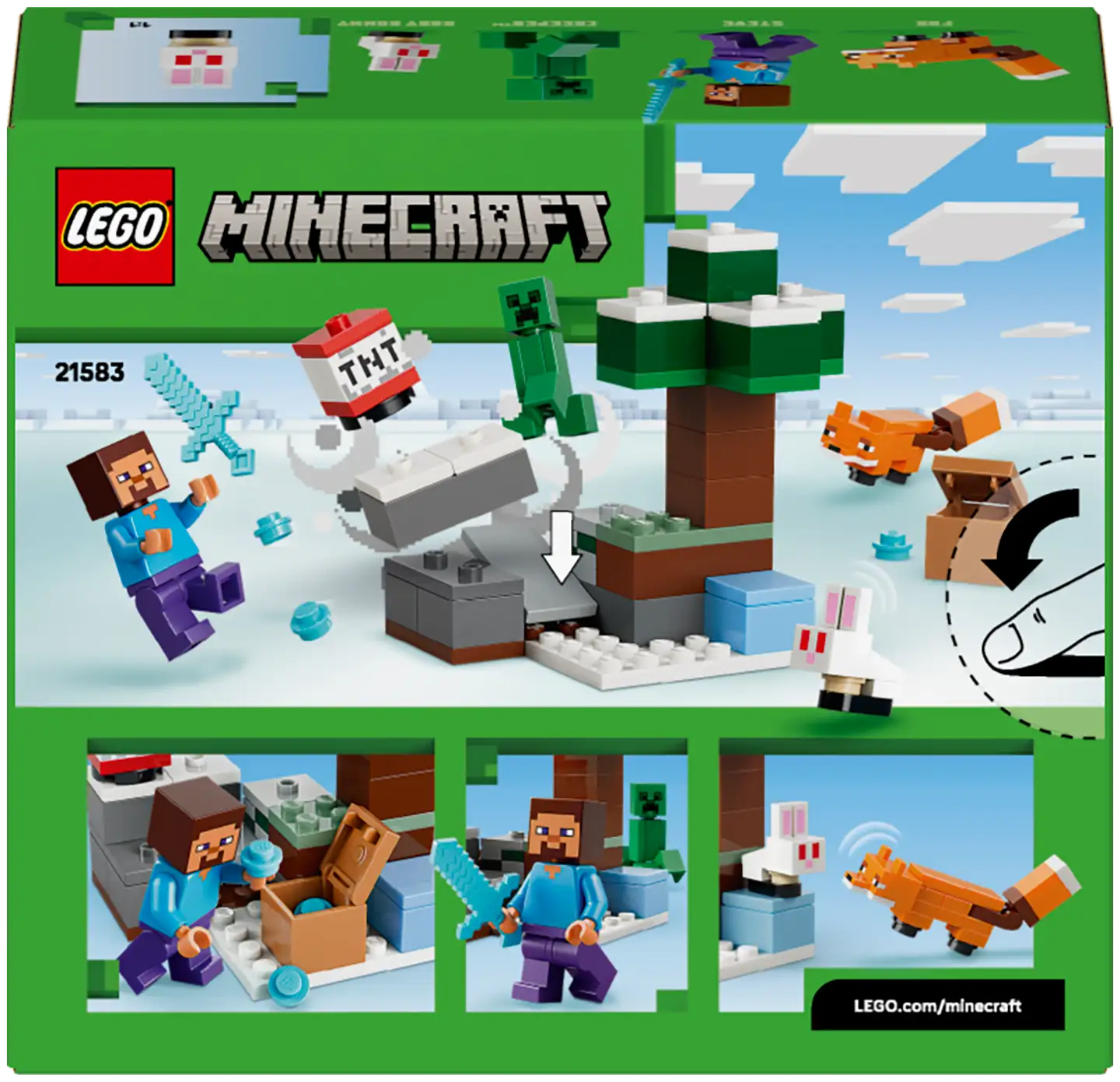 LEGO® Minecraft 21583 Steven seikkailu Taiga-metsässä - 5