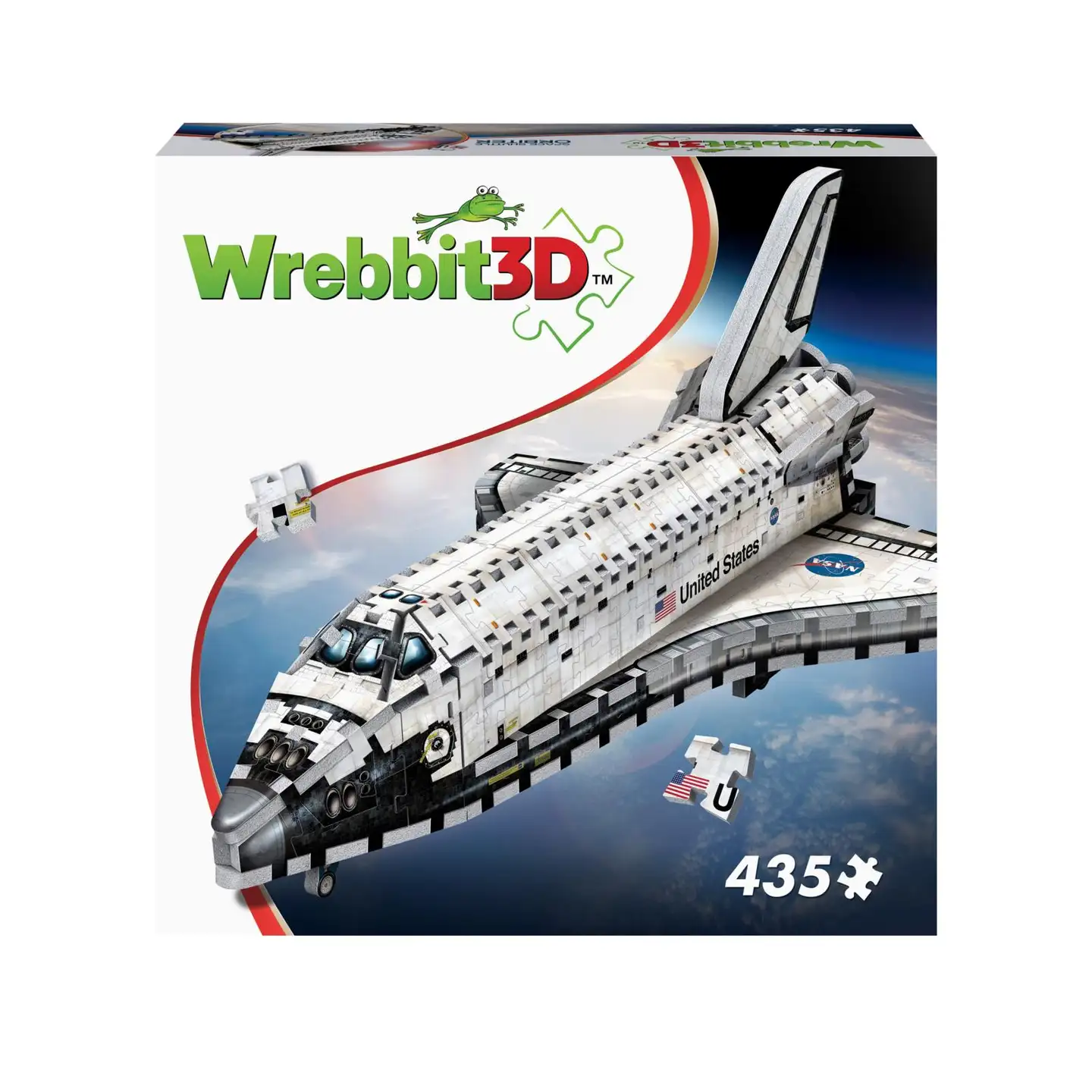 Wrebbit Space Shuttle Orbiter 3D-palapeli - 2