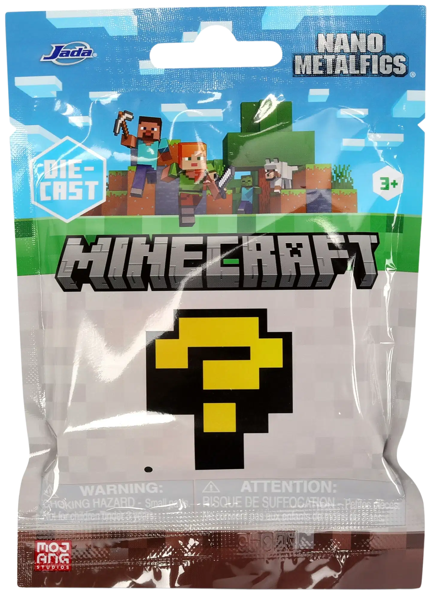 Jada Minecraft keräilyhahmot, 4 cm, metallia (die-cast), useita erilaisia, yllätyspussi, myydään yksittäin - 2