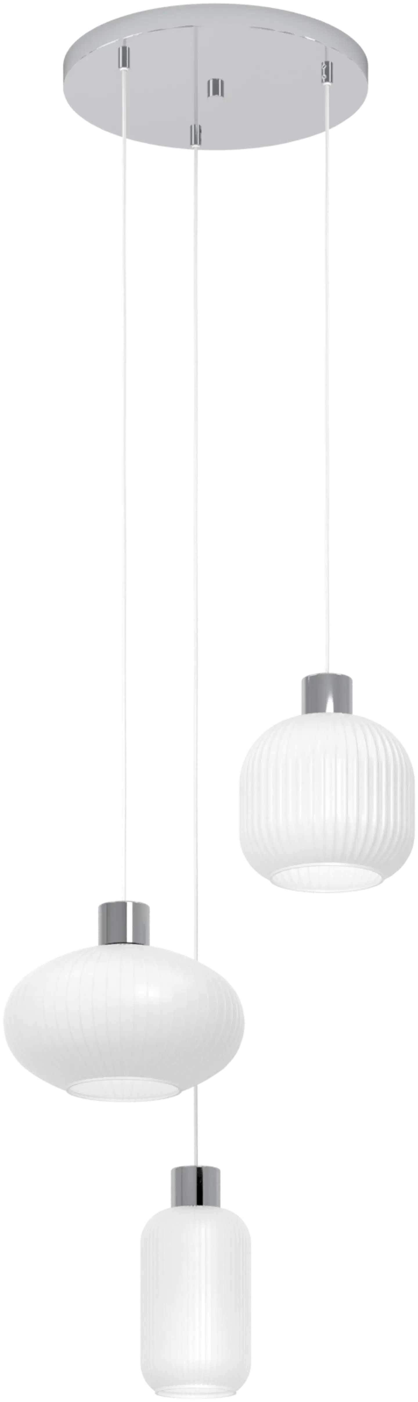EGLO riippuvalaisin Dasmina E27 maks 40W IP20 valkoinen - 1