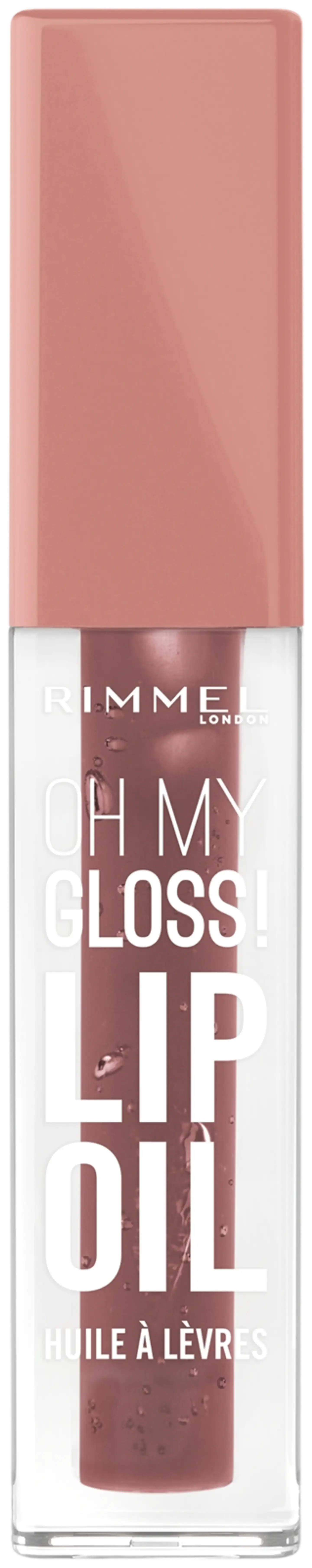 Rimmel Oh My Gloss! Lip Oil 4,5 ml 001 Pink Flush huuliöljy - Vivid Red