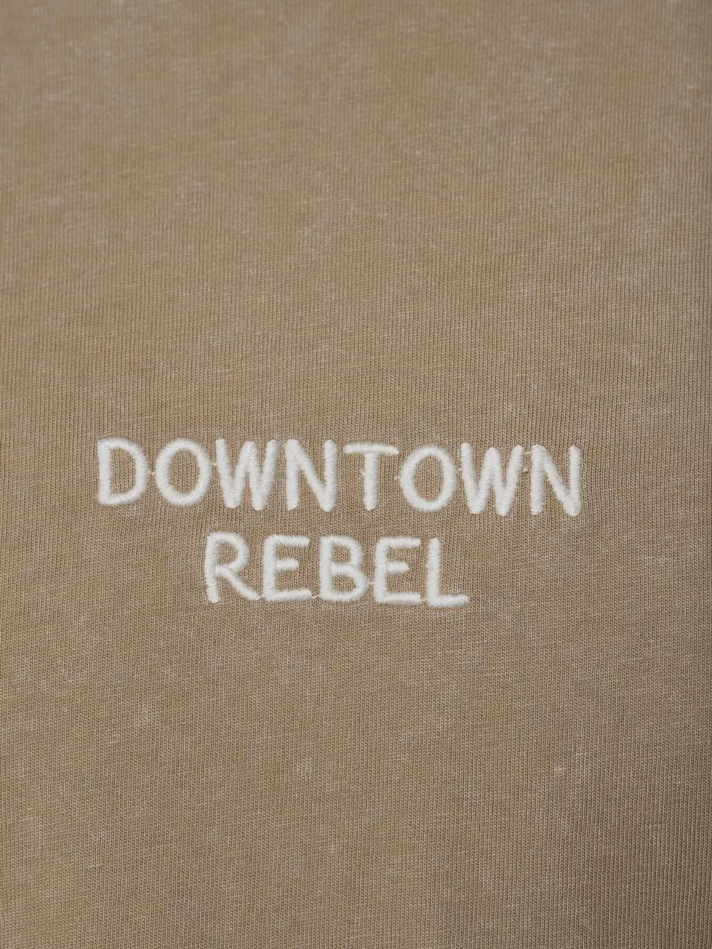 WKLY. miesten t-paita acid wash 195W482501 - nutria washed - 6