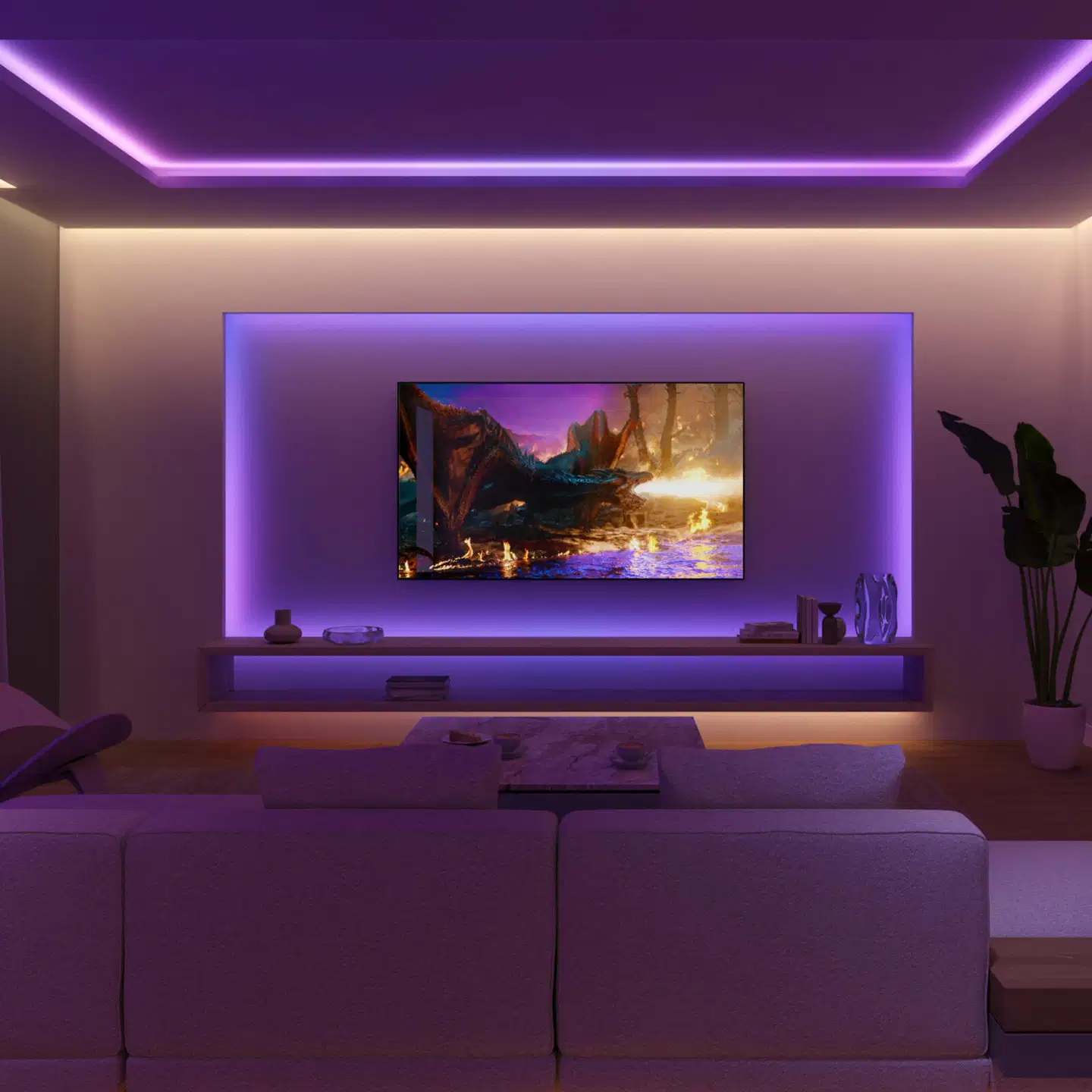 Philips Hue Flux valonauhan jatko-osa 2 m - 5