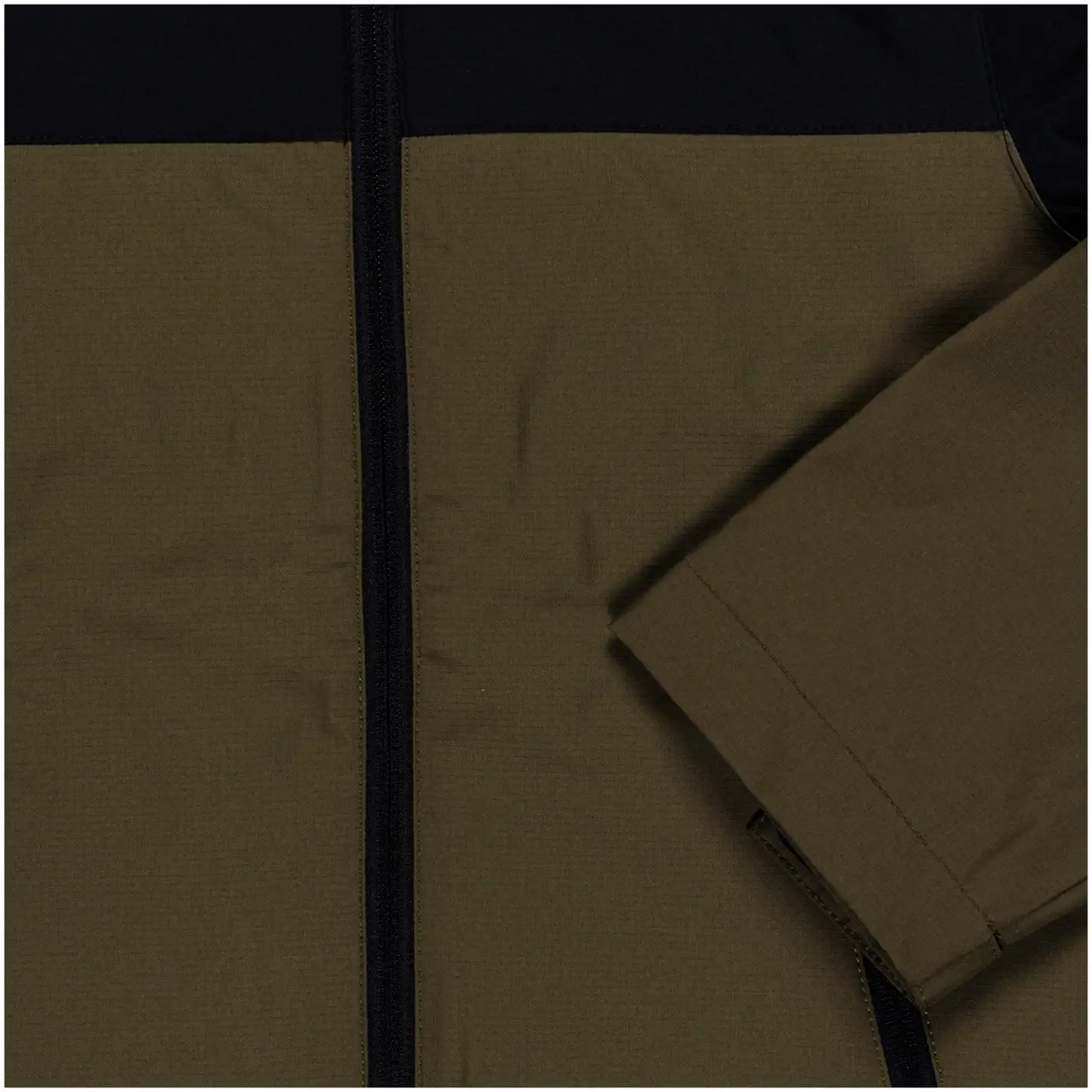 House nuorten vedenpitävä tekninen ulkoilutakki 246G08261R - Black/Dark Olive - 2