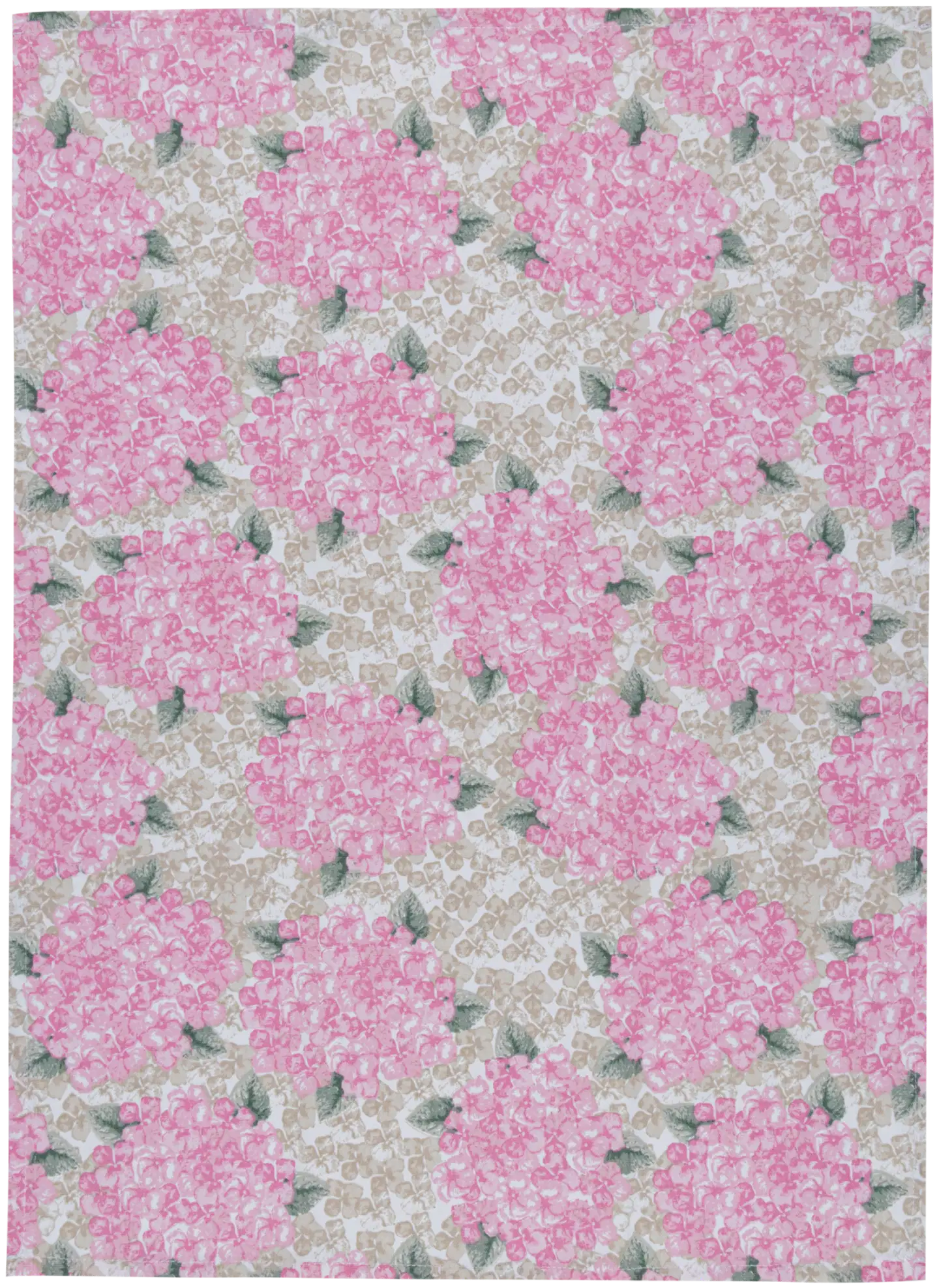 House keittiöpyyhe Hydrangea 50 x 70 cm pinkki 2 kpl - 2